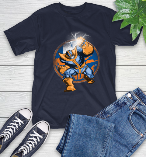 New York Islanders NHL Hockey Thanos Avengers Infinity War Marvel T-Shirt 3