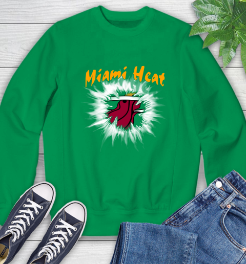 Miami Heat NBA Basketball Rip Sports Sweatshirt 7