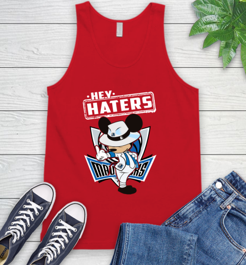 NBA Hey Haters Mickey Basketball Sports Dallas Mavericks Tank Top 5