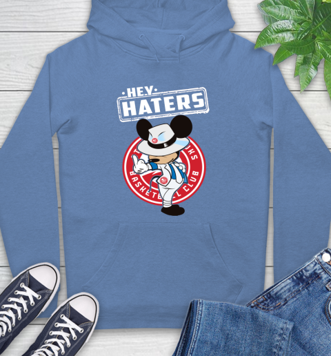NBA Hey Haters Mickey Basketball Sports Atlanta Hawks Hoodie 11