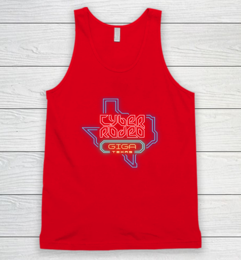 Cyber Rodeo Shirt Elon Musk Giga Texas Tesla Event Tank Top 4