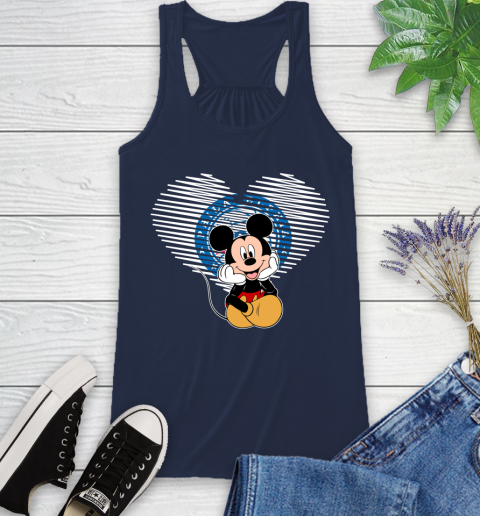 NBA Philadelphia 76ers The Heart Mickey Mouse Disney Basketball Racerback Tank 9