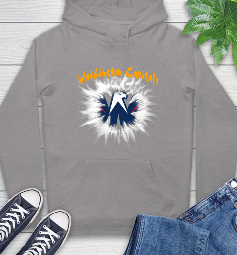 Washington Capitals NHL Hockey Adoring Fan Rip Sports Hoodie 6