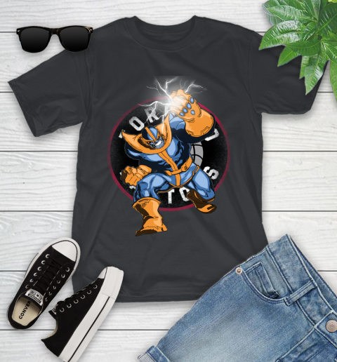 Toronto Raptors NBA Basketball Thanos Avengers Infinity War Marvel Youth T-Shirt