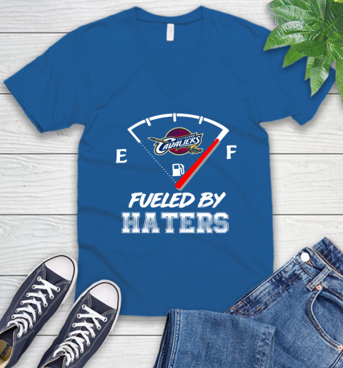Cleveland Cavaliers NBA Basketball Fueled By Haters Sports V-Neck T-Shirt 5