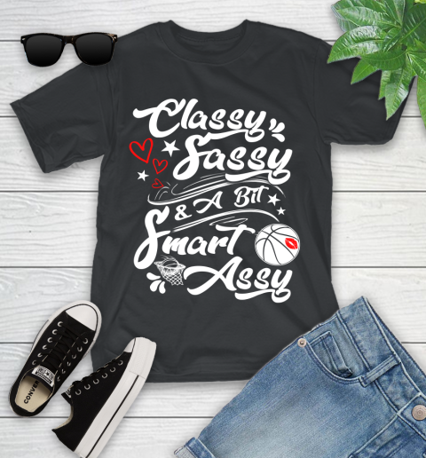 Basketball Classy Sassy Youth T-Shirt