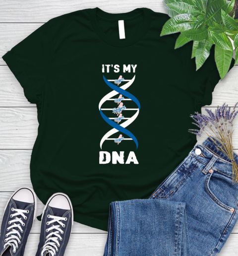 Los Angeles Dodgers MLB Baseball It's My DNA Sports Women's T-Shirt 6
