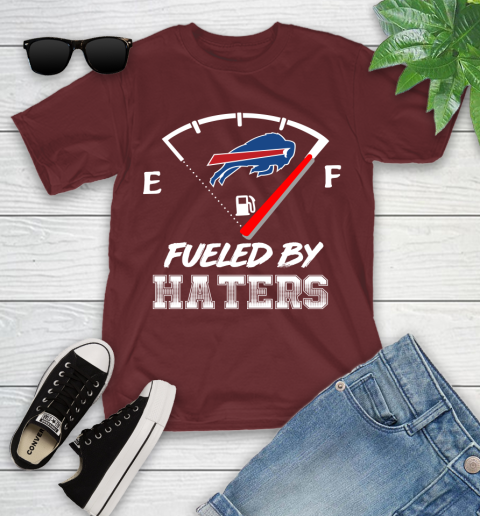 Buffalo Bills NFL Football Fueled By Haters Sports Youth T-Shirt 14