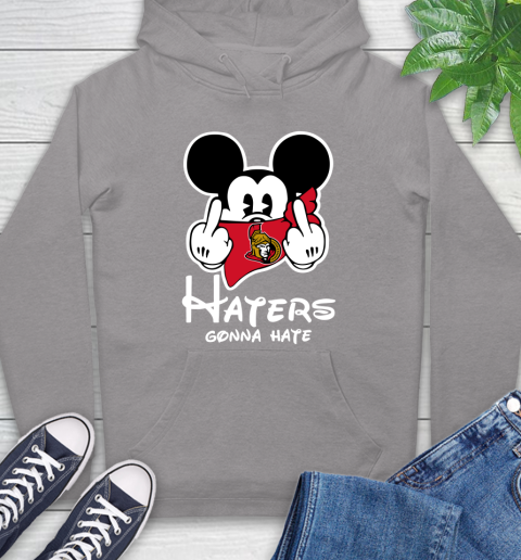 NHL Ottawa Senators Haters Gonna Hate Mickey Mouse Disney Hockey T Shirt Hoodie 6