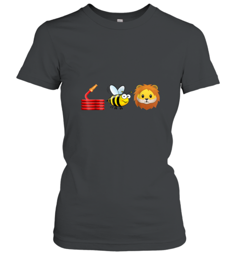 Funny animal joke shirt Pun Tee Hoes bee Lion Shirt 4LV Women T-Shirt