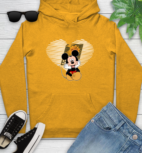 NBA Phoenix Suns The Heart Mickey Mouse Disney Basketball Youth Hoodie 2