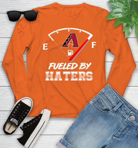 Arizona Diamondbacks MLB Baseball Fueled By Haters Sports Youth Long Sleeve 3