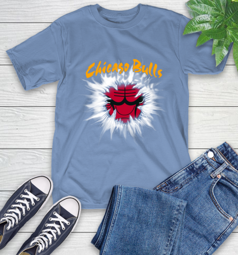Chicago Bulls NBA Basketball Rip Sports T-Shirt 12