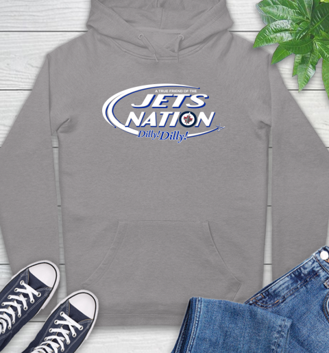 NHL A True Friend Of The Winnipeg Jets Dilly Dilly Hockey Sports Hoodie 6