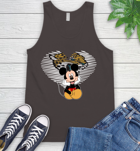 NFL Jacksonville Jaguars The Heart Mickey Mouse Disney Football T Shirt_000 Tank Top 6