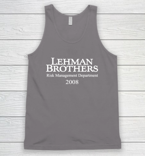 Lehman Brothers Risk Management Tank Top 5