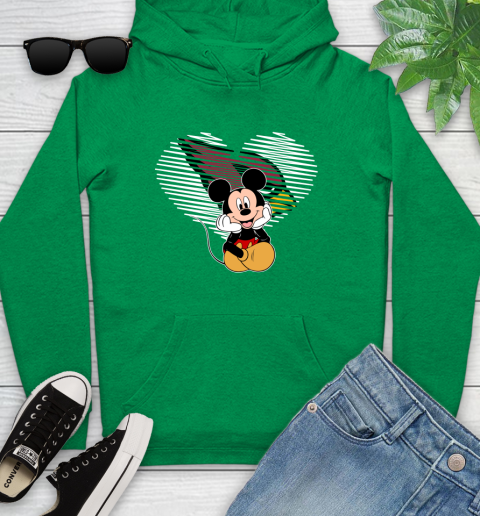 NFL Arizona Cardinals The Heart Mickey Mouse Disney Football T Shirt_000 Youth Hoodie 9