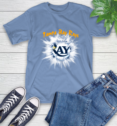 Tampa Bay Rays MLB Baseball Adoring Fan Rip Sports T-Shirt 12