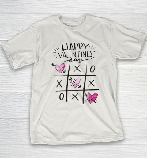 Love Happy Valentine Day Heart Lovers Couples Gifts Pajamas Youth T-Shirt 6
