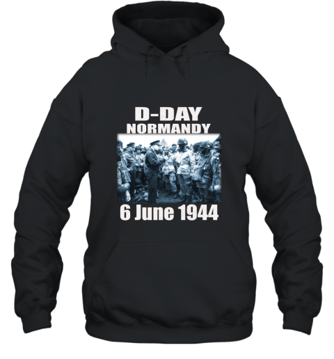 Design D Day Normandy Landings Invasion Memorial T shirt Hooded