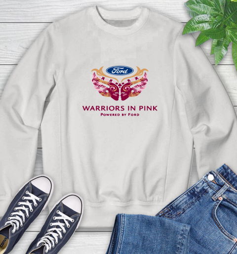 Ford cares warriors in pink Sweatshirt