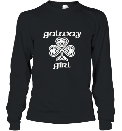 Galway Girl Irish T Shirt for Women _ Kids Long Sleeve
