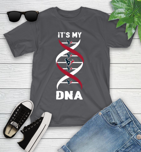 Houston Texans NFL Football It's My DNA Sports Youth T-Shirt 6