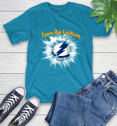 Tampa Bay Lightning NHL Hockey Adoring Fan Rip Sports T-Shirt 9