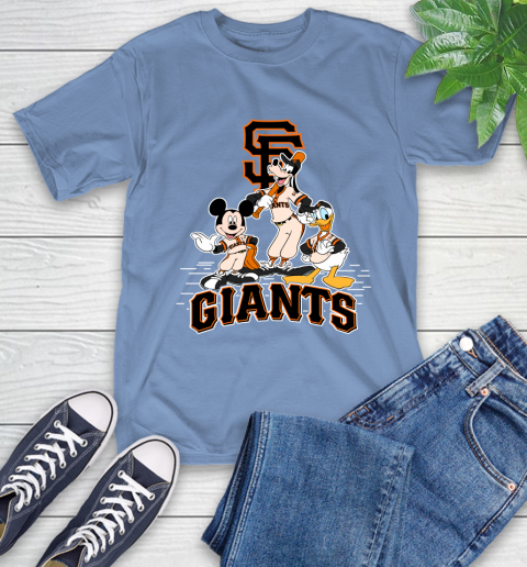 MLB San Francisco Giants Mickey Mouse Donald Duck Goofy Baseball T Shirt T-Shirt 12