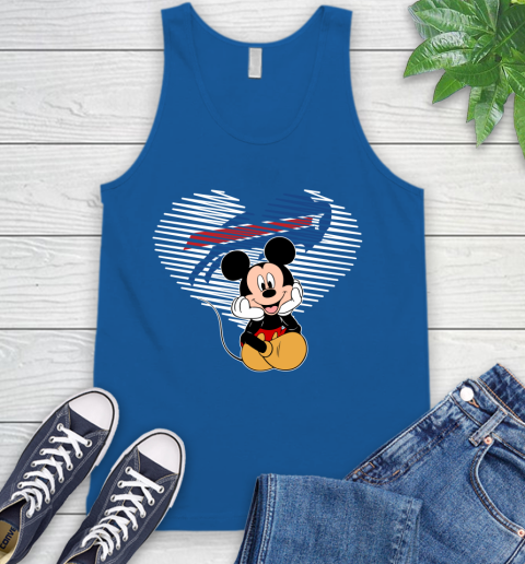 NFL Buffalo Bills The Heart Mickey Mouse Disney Football T Shirt_000 Tank Top 4