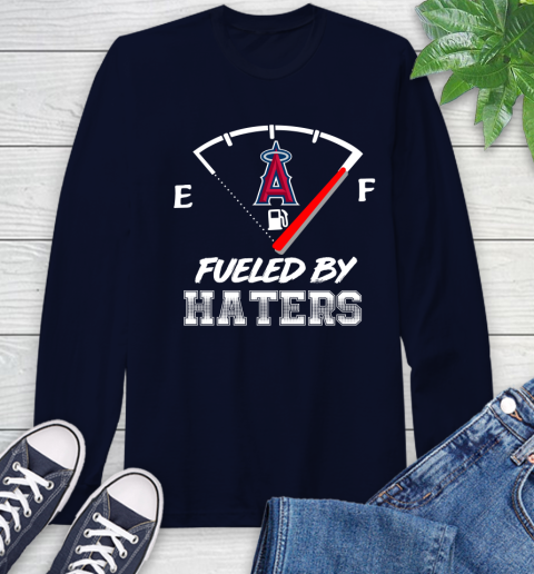 Los Angeles Angels MLB Baseball Fueled By Haters Sports Long Sleeve T-Shirt 3