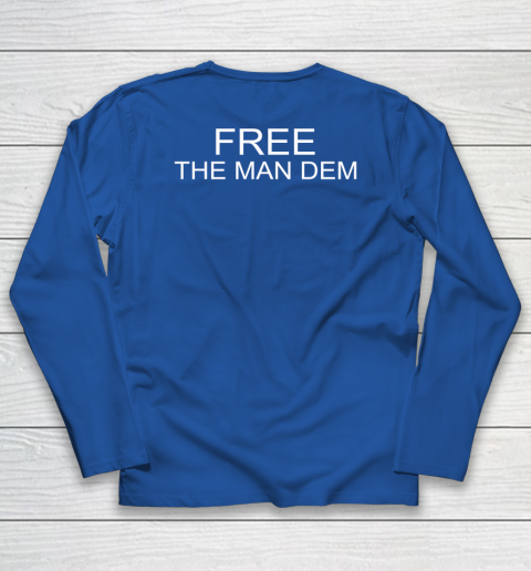 Free The Mandem Long Sleeve T-Shirt | Tee For Sports