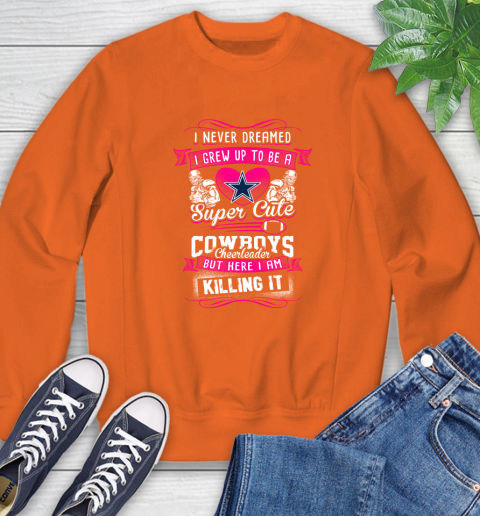 Dallas cowboys cheerleaders sweatshirt 2025