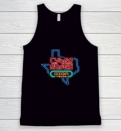 Cyber Rodeo Shirt Elon Musk Giga Texas Tesla Event Tank Top