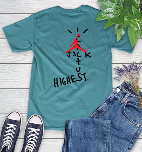 Travis Scott Cactus Jack Jordan Highest Women's T-Shirt 22