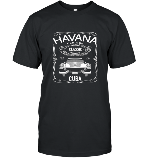 Cuban Classic Car T Shirt. Classic Car Tee. Havana Car Tee T-Shirt