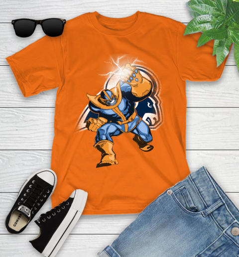 Los Angeles Rams NFL Football Thanos Avengers Infinity War Marvel Youth T-Shirt 9
