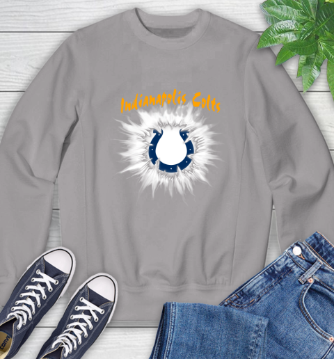 Indianapolis Colts NFL Football Adoring Fan Rip Sports Sweatshirt 5