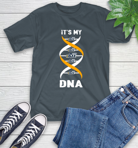 Utah Jazz NBA Basketball It's My DNA Sports T-Shirt 10