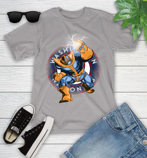 Washington Nationals MLB Baseball Thanos Avengers Infinity War Marvel Youth T-Shirt 4
