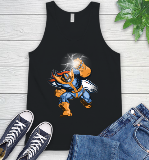 Denver Broncos NFL Football Thanos Avengers Infinity War Marvel Tank Top