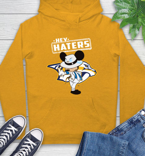 NHL Hey Haters Mickey Hockey Sports Nashville Predators Hoodie 2