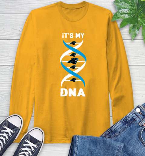 Carolina Panthers NFL Football It's My DNA Sports Long Sleeve T-Shirt 2