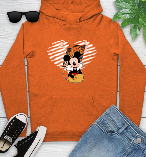 NBA Phoenix Suns The Heart Mickey Mouse Disney Basketball Youth Hoodie 4