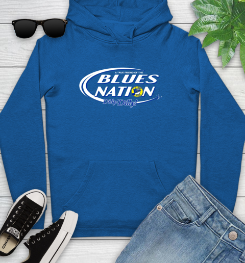 NHL A True Friend Of The St.Louis Blues Dilly Dilly Hockey Sports Youth Hoodie 11
