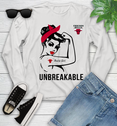 Nba Chicago Bulls Girl Unbreakable Basketball Sports Youth Long