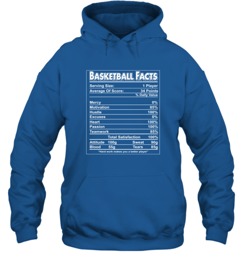 Basketball Facts T shirt Basketball label funny define for Players Hoodie