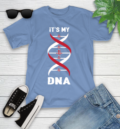 Houston Rockets NBA Basketball It's My DNA Sports Youth T-Shirt 15