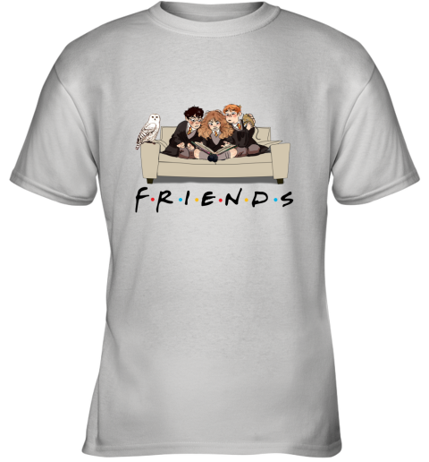 Harry Potter Ron And Hermione Friends Youth T-Shirt