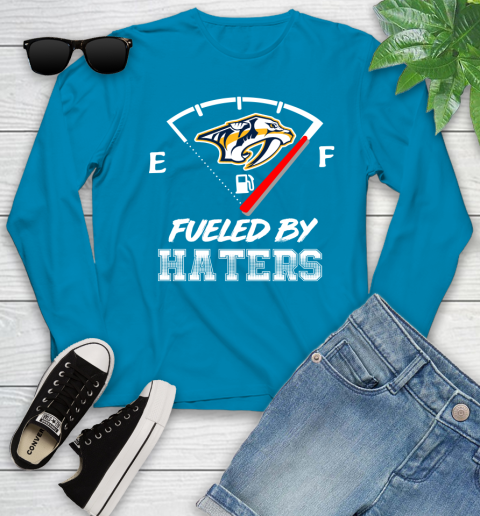 Nashville Predators NHL Hockey Fueled By Haters Sports Youth Long Sleeve 8